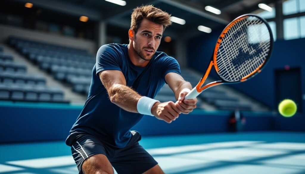 discover the optimal string tension and grip options for indoor hard-court setups to enhance performance in faster playing conditions.