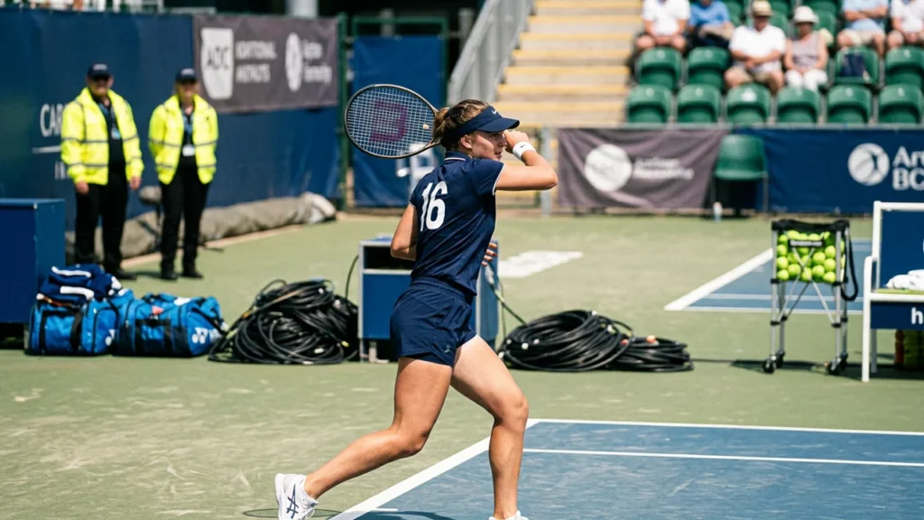 Alexandra Eala and Coco Gauff and Iva Jovic